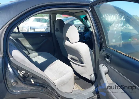 2003 Honda Civic Lx z USA, uszkodzony, nr VIN 1HGES16583L035074